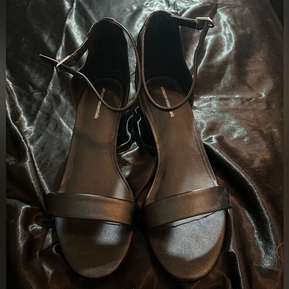 Black Amazon Basic Heels